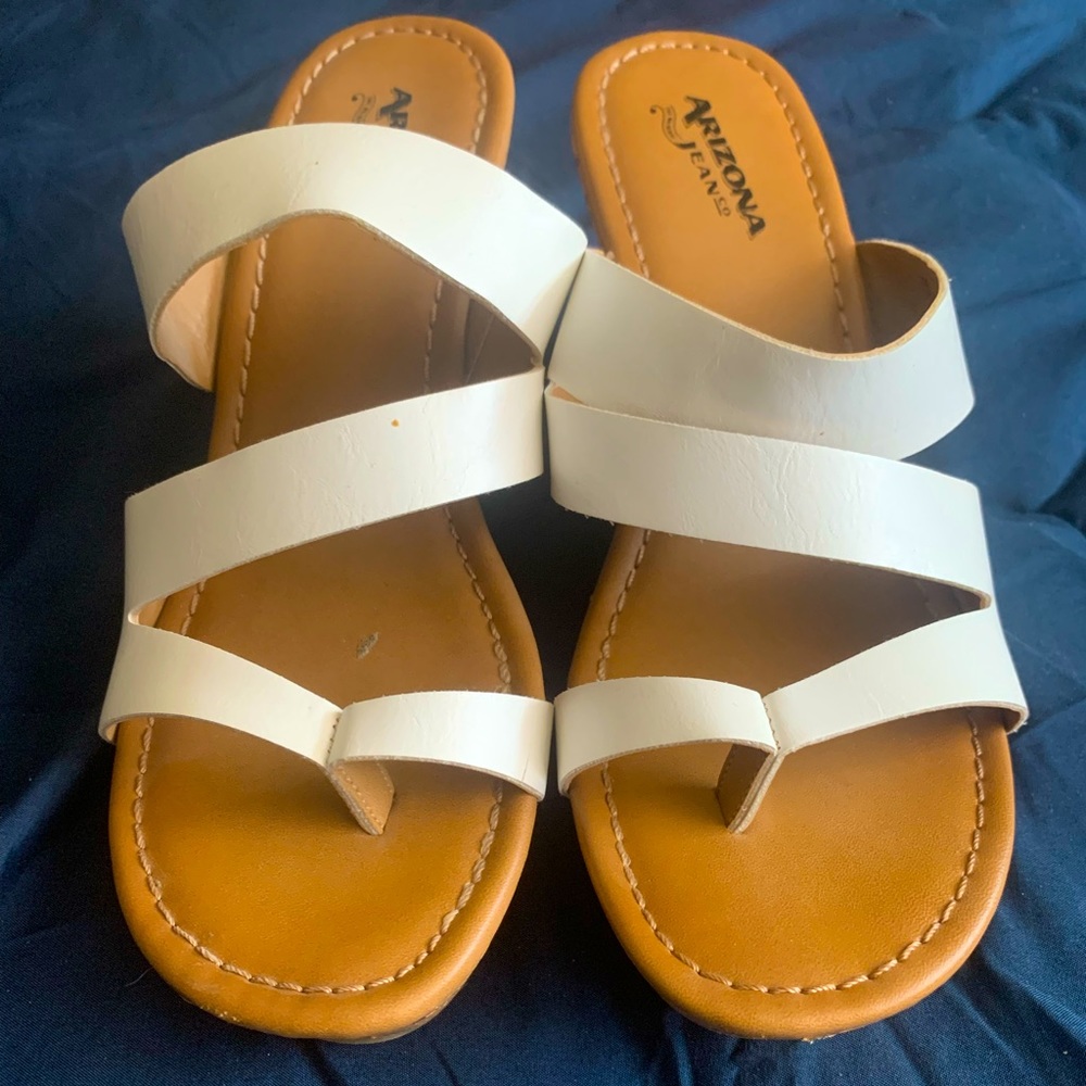 White wedge Sandals